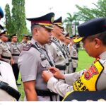 Kapolres AKBP Natalena Eko Cahyono Pimpin Upacara Sertijab di Lingkungan Polres Bungo IMG-20250120-WA0030