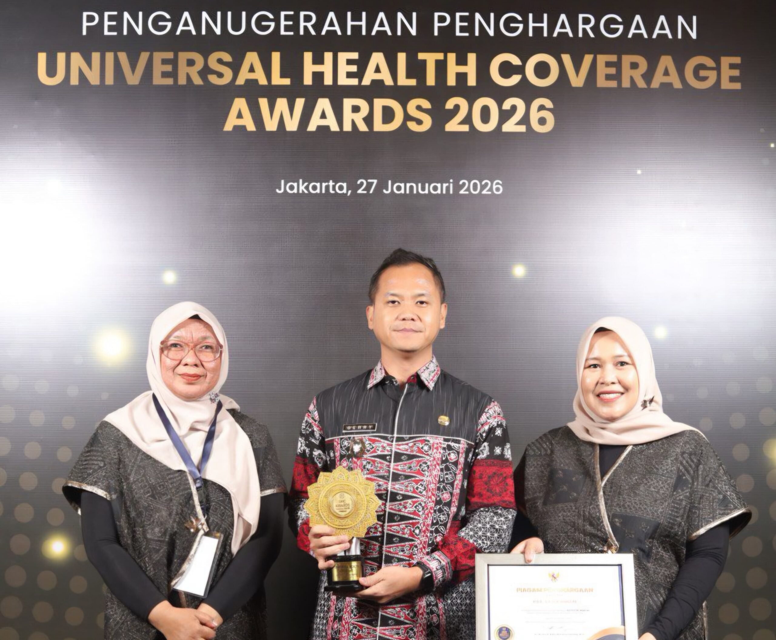 Cakupan UHC Sarolangun Capai 99 Persen, Terima UHC Awards Tahun 2026 IMG-20260128-WA0027