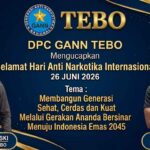 DPC GANN Tebo Ucapkan Selamat Hari Anti Narkotika Nasional 2026, Ajak Generasi Muda Jauhi Narkoba 100297764